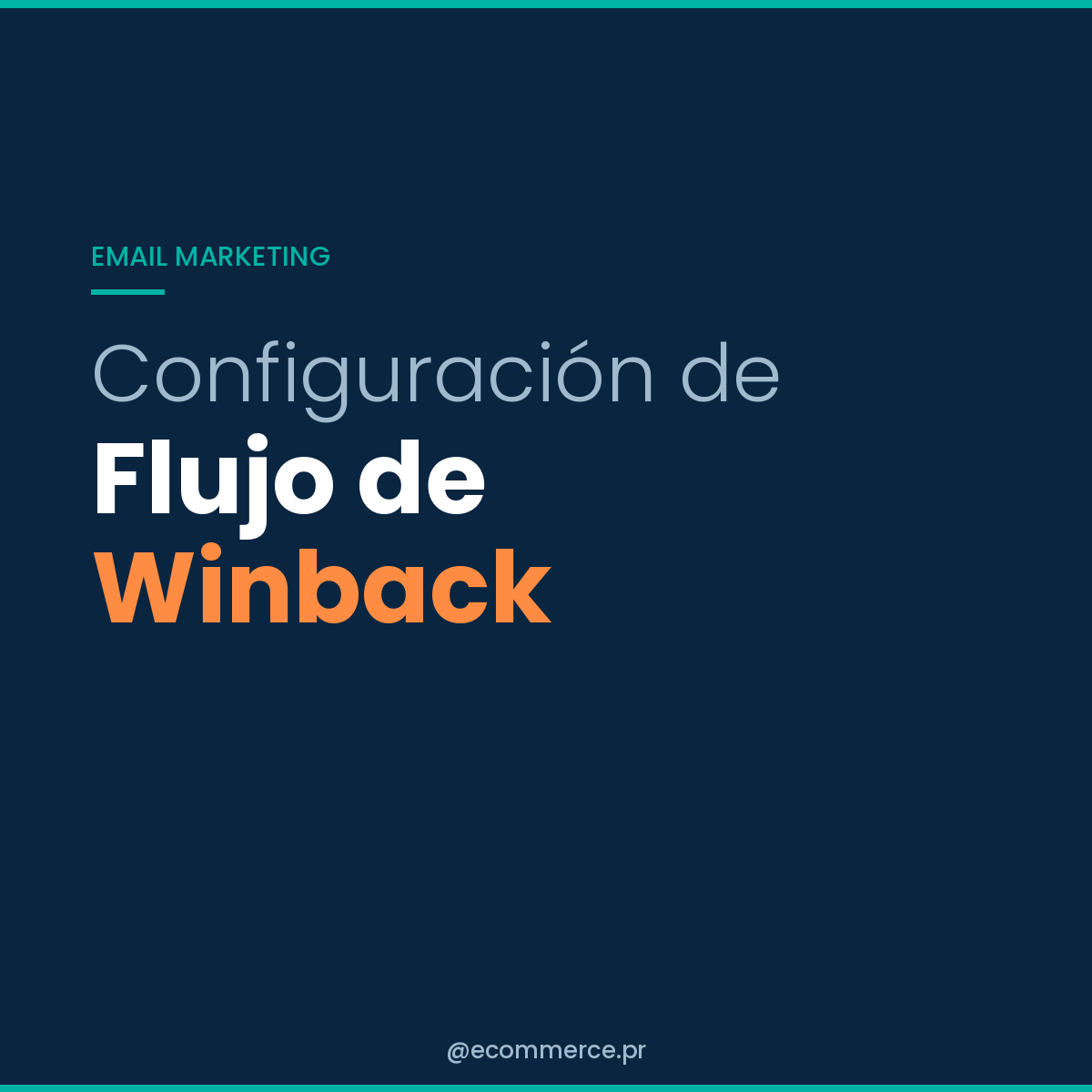 Configuración de Flujo de Winback